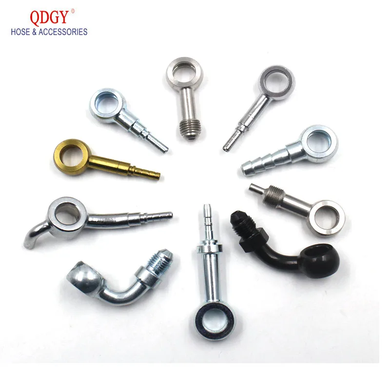 ATV oil cooler concrete pump stainless steel hose ferrule fittings