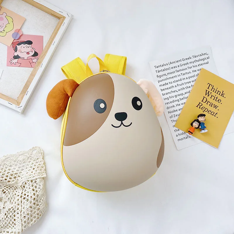 Wholesale  EVA Super Cute Animal Fashion Kindergarten Korean Boys and Girls Backpack School Bags 2022