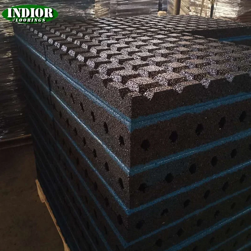 25mm porcelamico mat stable gym flooring rubber tile