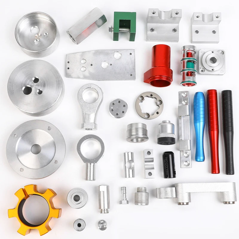 Custom Made Anodized Aluminium Auto Parts Dongguan Cheap CNC Aluminum Machining Product CNC Service Milling Machine Parts