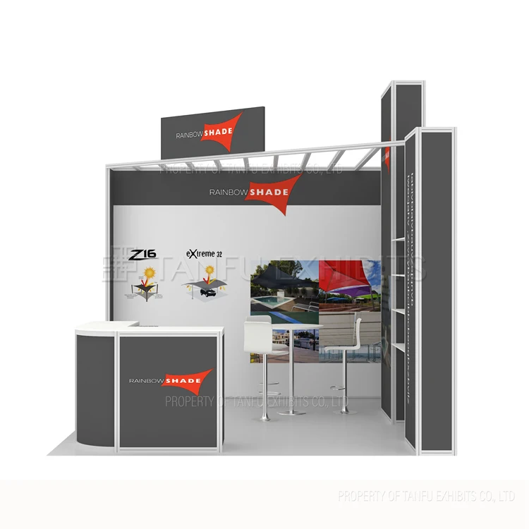 10x10 Portable Backdrop Stand Tradeshow Booth 10x10