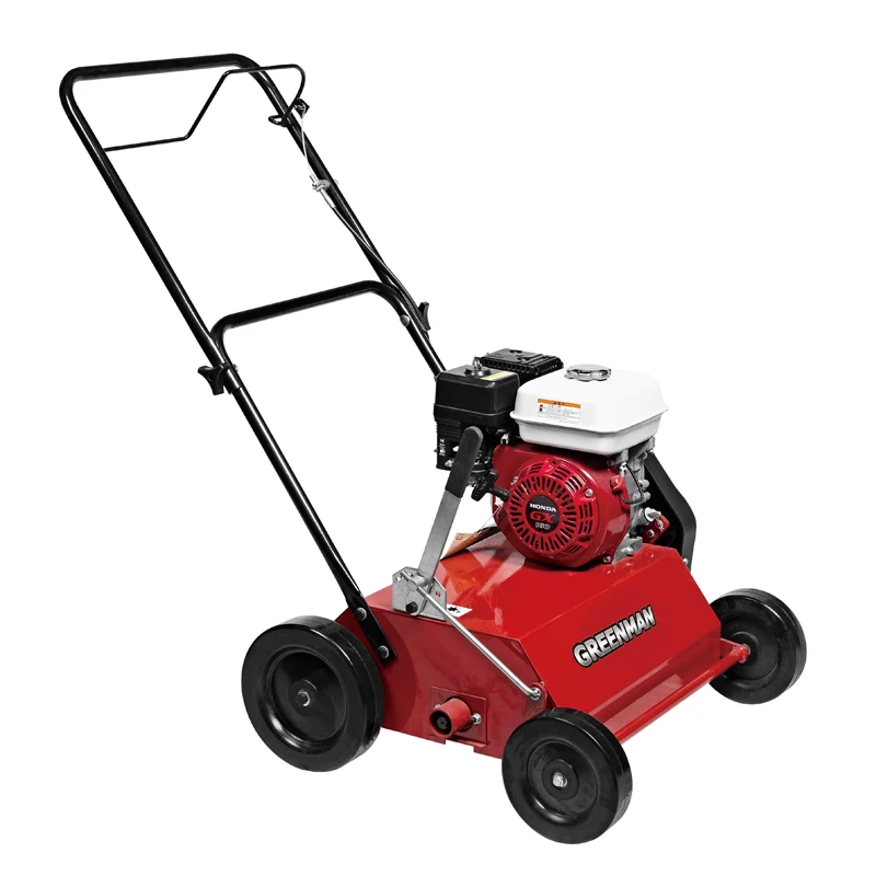 Walk behind  lawn comber