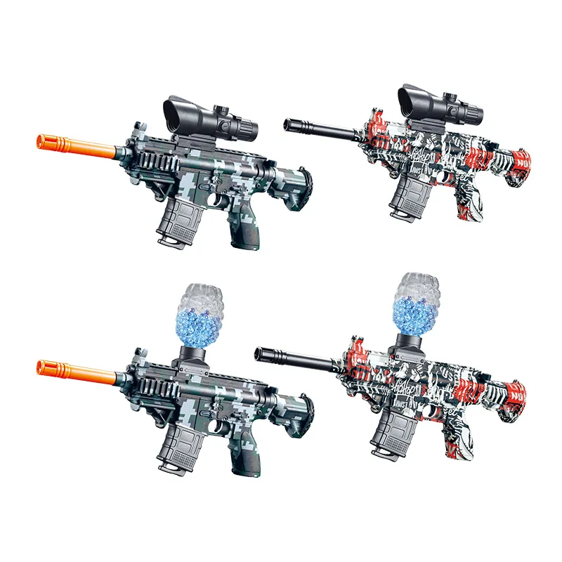 MINI M416 Gel Blaster Gun Electric Outdoor Splatter Beads Gel Water Ball Gun for Adults Kids Toy Gun