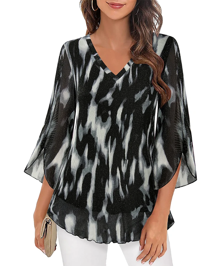 ODM Custom Latest Design Short Sleeve Solid Color Women Blouse Shirts 2024 Hot Sale Summer Spring New Design plus size