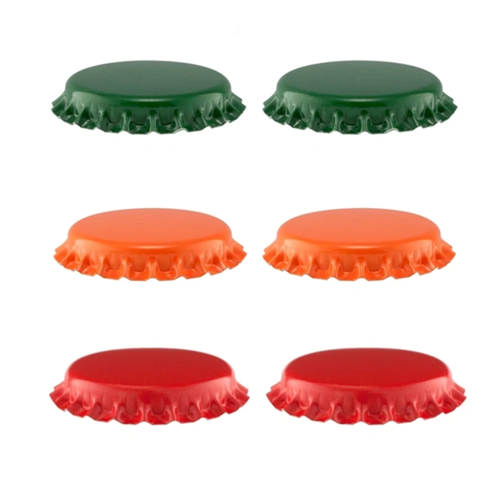 Custom Color Twist Off Pry Crown Cider Bottle Caps 26mm Tinplate Cap for Beer