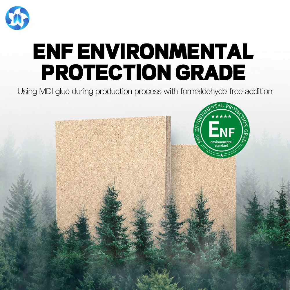 Topocean FOSB 1250x2500 9mm With ENF Grade Fine OSB Board/Flakeboards For Whole House Decoration