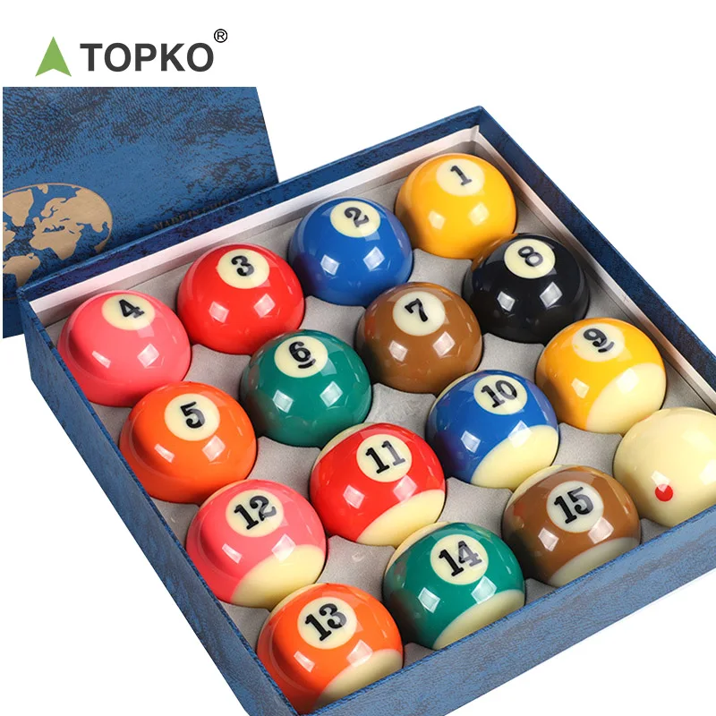 TOPKO hot selling for Snooker Balls Pool Ball Set Complete 16 balls one set
