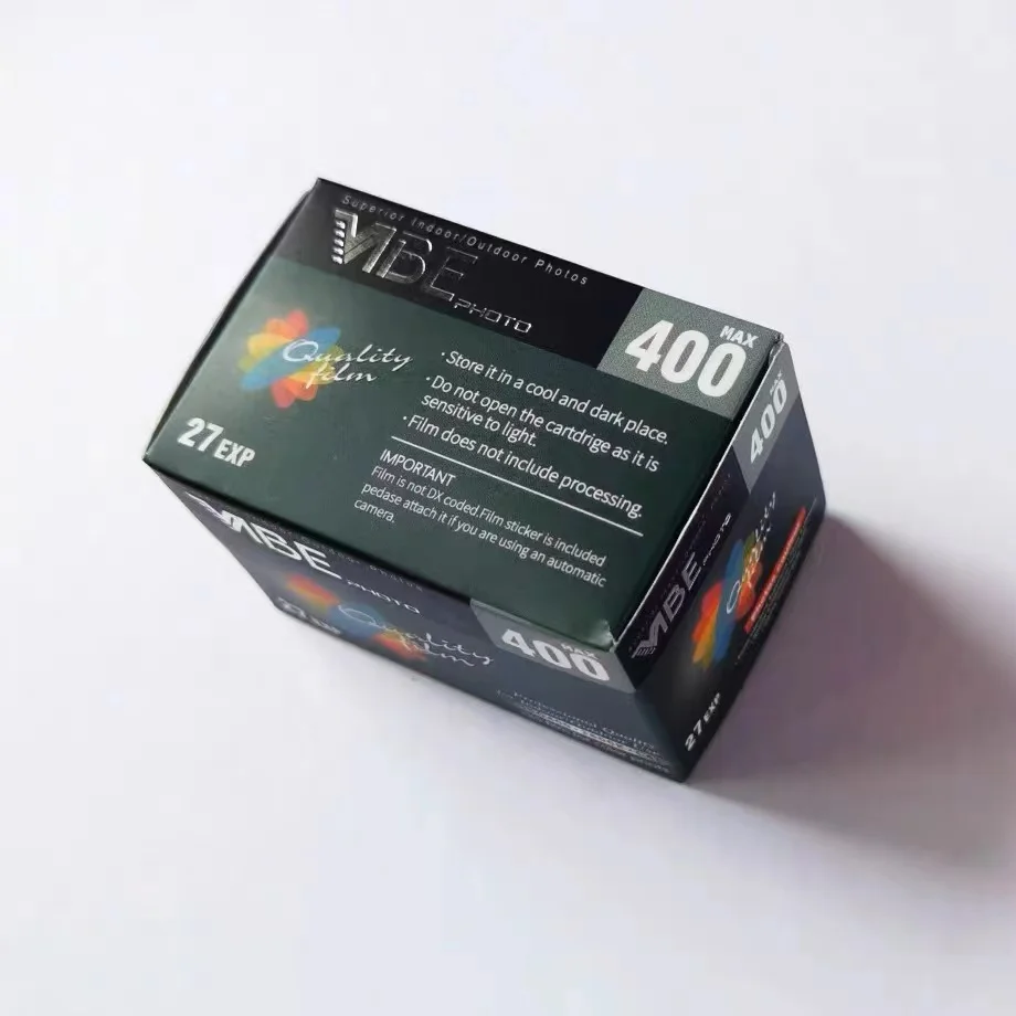 1 рулон VIBE Max 400 цветная пленка ISO 400 135 отрицательная пленка 27EXP/рулон для камеры VIBE 501F