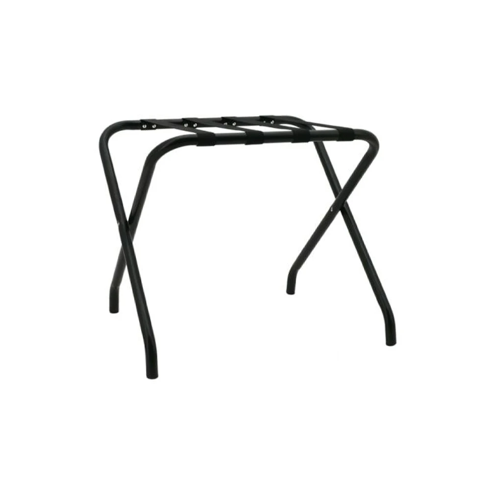 25mm Pipe Folding Suitcase Luggage Rack Hotel Guest Room Storage Holder Bedroom Service Foldable Baggage Stand