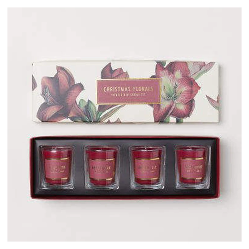 Handmade Custom Size Rigid Scented Candle Jar Gift Box with Matchstick Holder Empty Luxury Candle Box for Candle Box Packaging