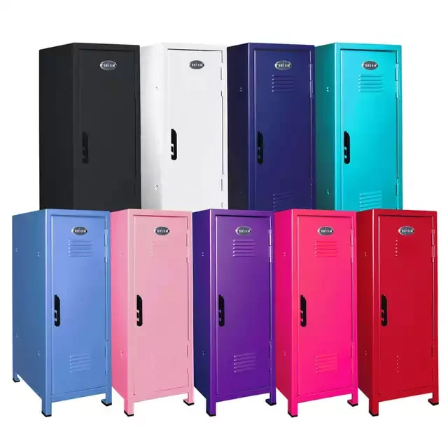 casillero de juguete Single Lockable Creative Metal Toy Small Mini Locker for Kids