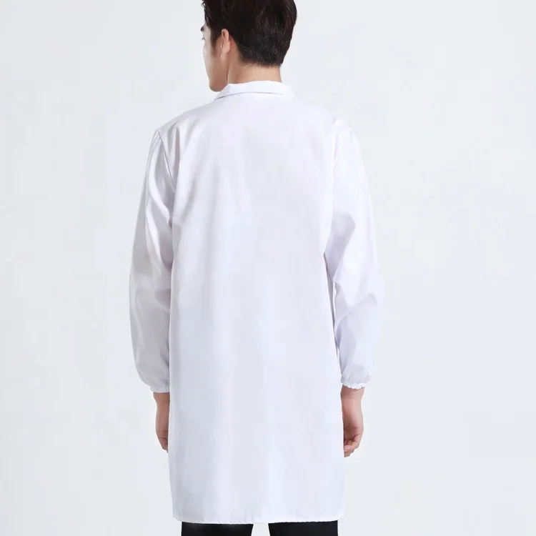 New lab coat Doctor nurse uniform short sleeve long sleeve button Nurse uniform custom logo