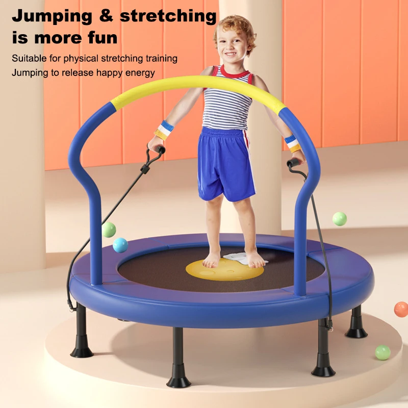 60inch double mini for toddler para ejercicio sin red de jumping proteccion fitness kids trampolines
