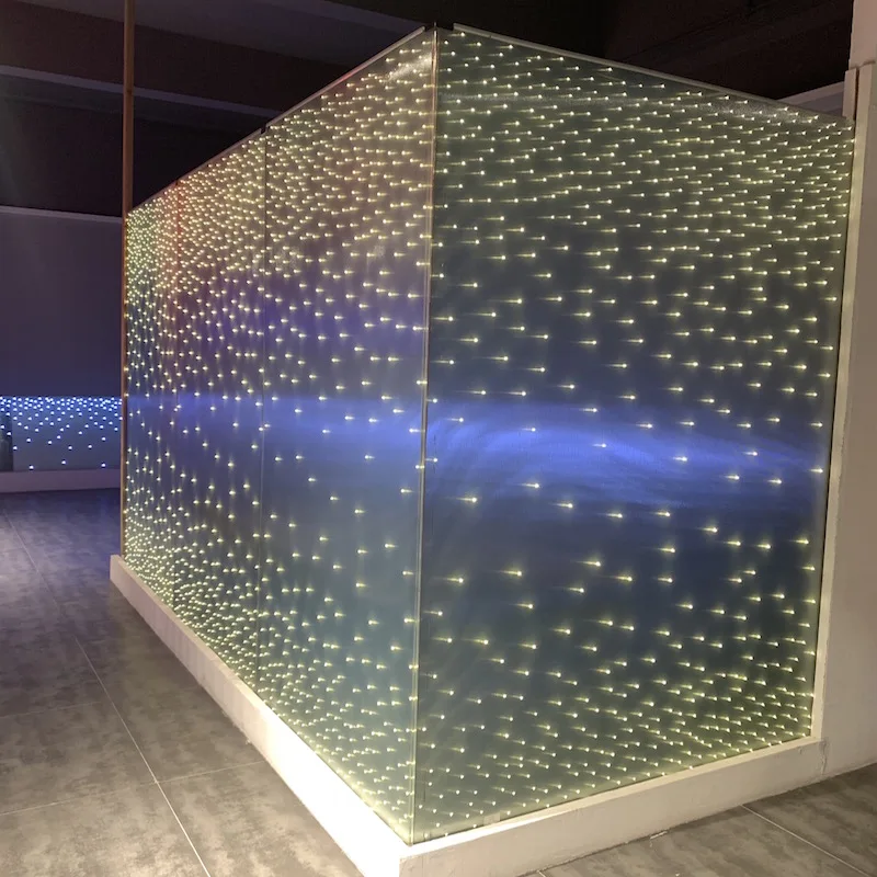 LED Luminous lamination lighting glass for building and decoration