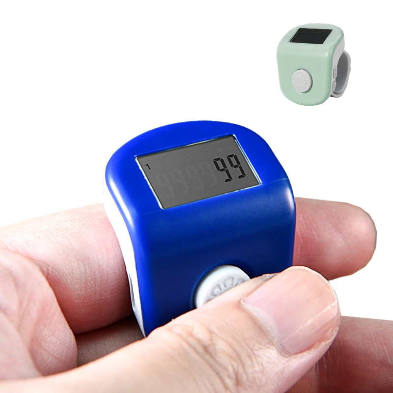 NEW Rechargeable Muslim Finger Tasbih digital counter with automatic data backup function, tally counter tasbeeh