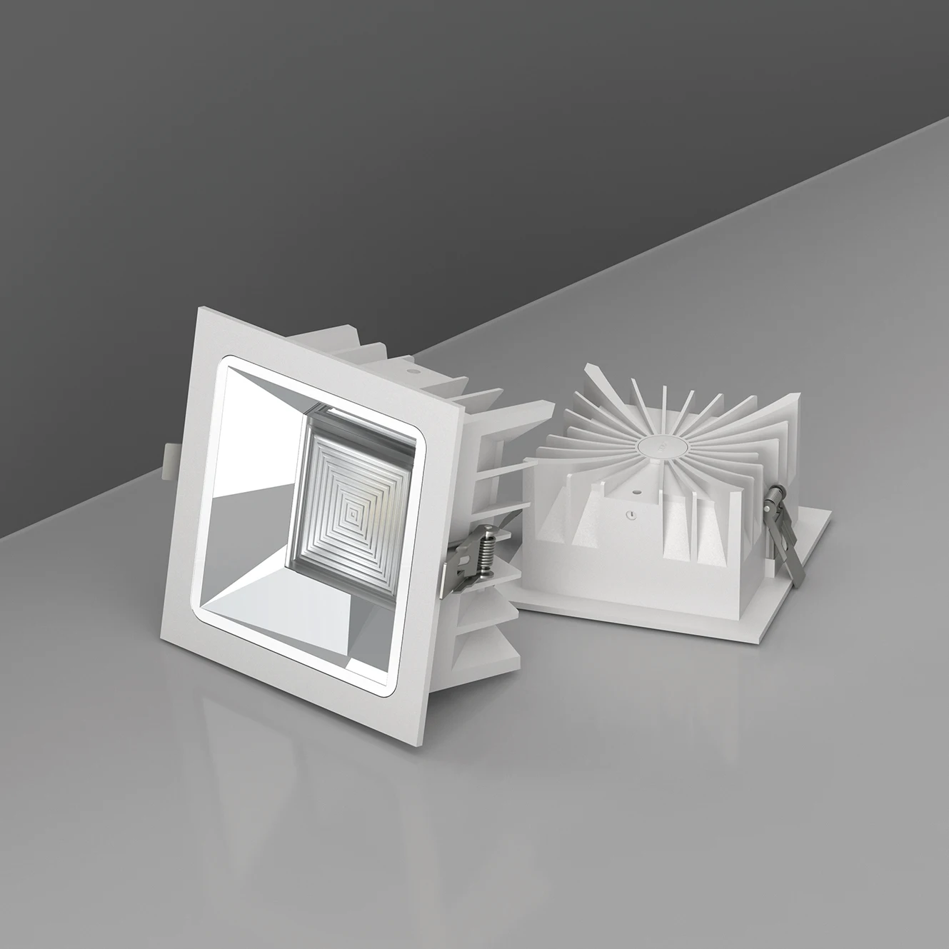 Manufacturer direct selling high-quality anti glare spotlight led square embedded led downlight ceiling light