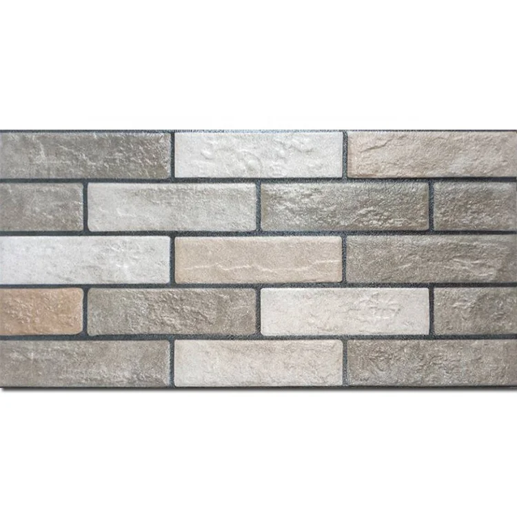 Wholesale exterior wall tiles 300x600 200x400 cheap matte glazed exterior discontinued ceramic cladding design wall brick tiles