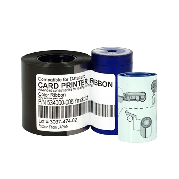 Compatible 534000-006 YMCKT-KT  Ribbon For Datacard SP SD FP Card printer