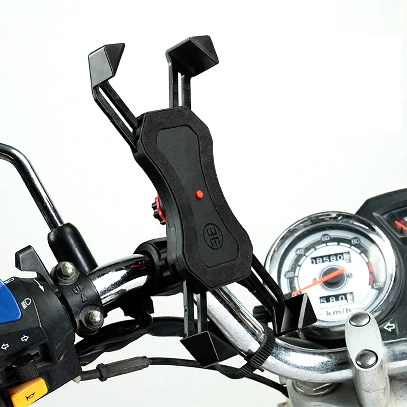 Stabile Handyhalterung Motorrad & Fahrrad mit 360 grad