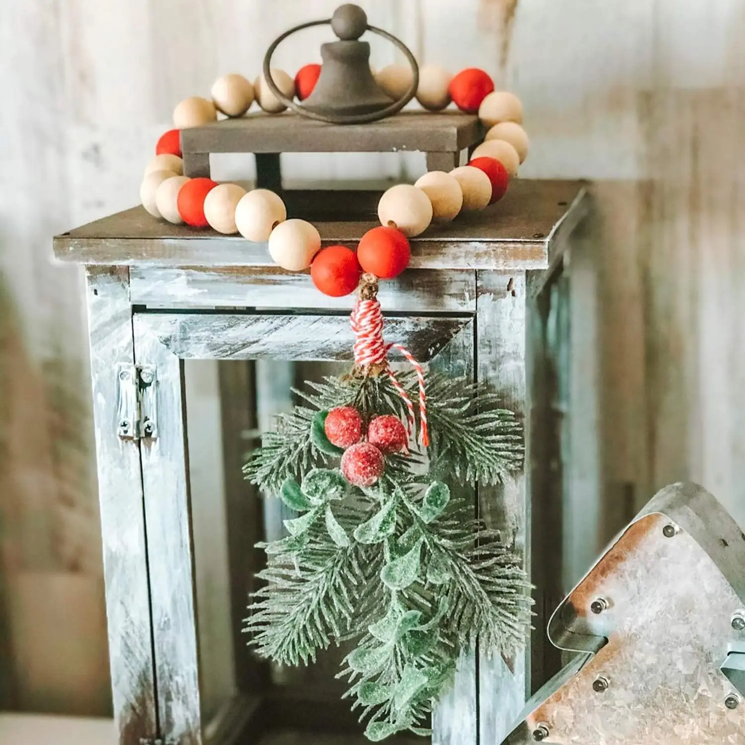 600 Pack 16mm Natural Wood Beads Unfinished Round Wooden Loose Beads Wood Spacer Beads for Craft Making