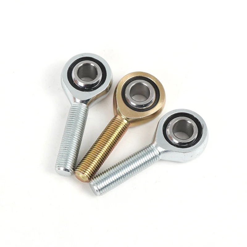 custom made  internal and external thread stainless steel rod end bearing lawn mower  fisheye rod end joint bearing