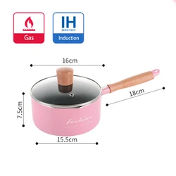 2022 new style mini milk pan maifan pot saucepan