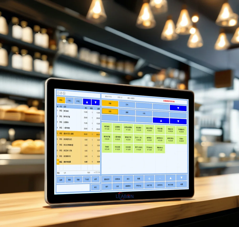 Kitchen Display System 21.5/23.6/27 Inch Windows for Restaurant Pos System KDS