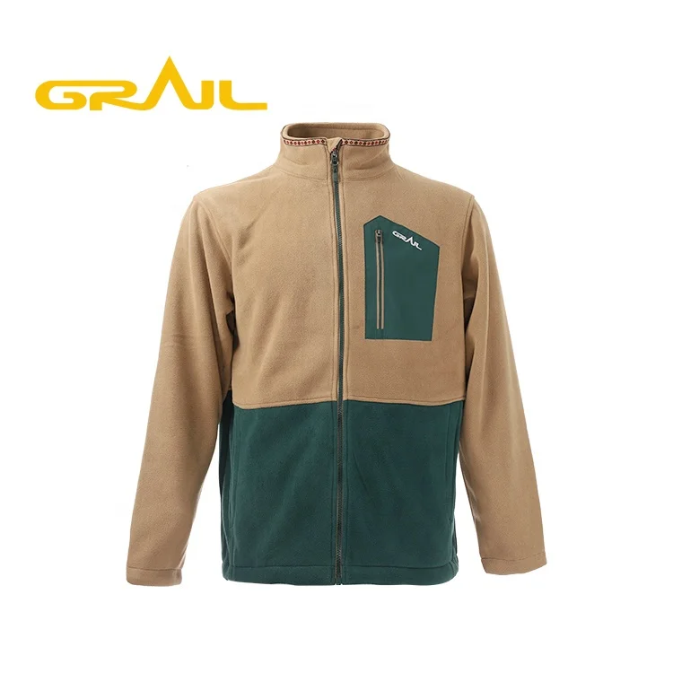 Заводская цена, профессиональная Экологически чистая Толстая зимняя спортивная флисовая куртка для мужчин