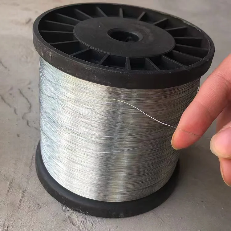 Galvanized Soft Spool Wire Galvanized Barbed Tie Wire 0.3 Mm 0.5mm 0.8mm  Coil  Alibaba China