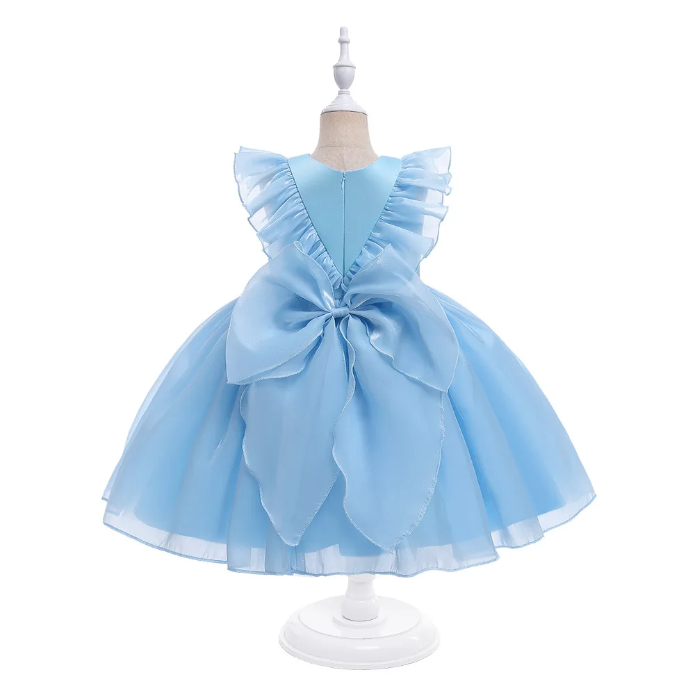 Children Clothing Little Baby Flower Costume Princess Girl Party Dresses 3 to 5 Years