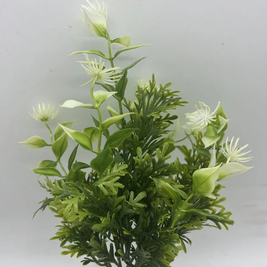 RX-94 Delicate Artificial Greens Garden Decoration Simulation Green Flowers Plant Wedding And Hotel