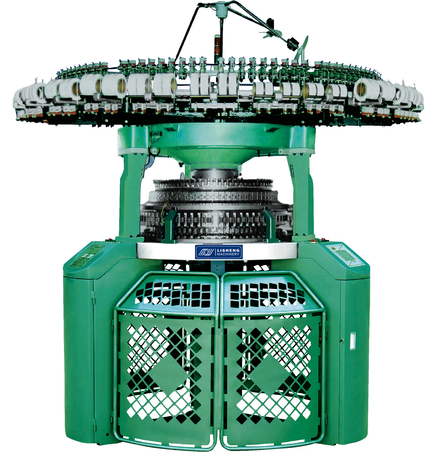 High Speed Interlock Jacquard Modern Circular Knitting Machine Computerized