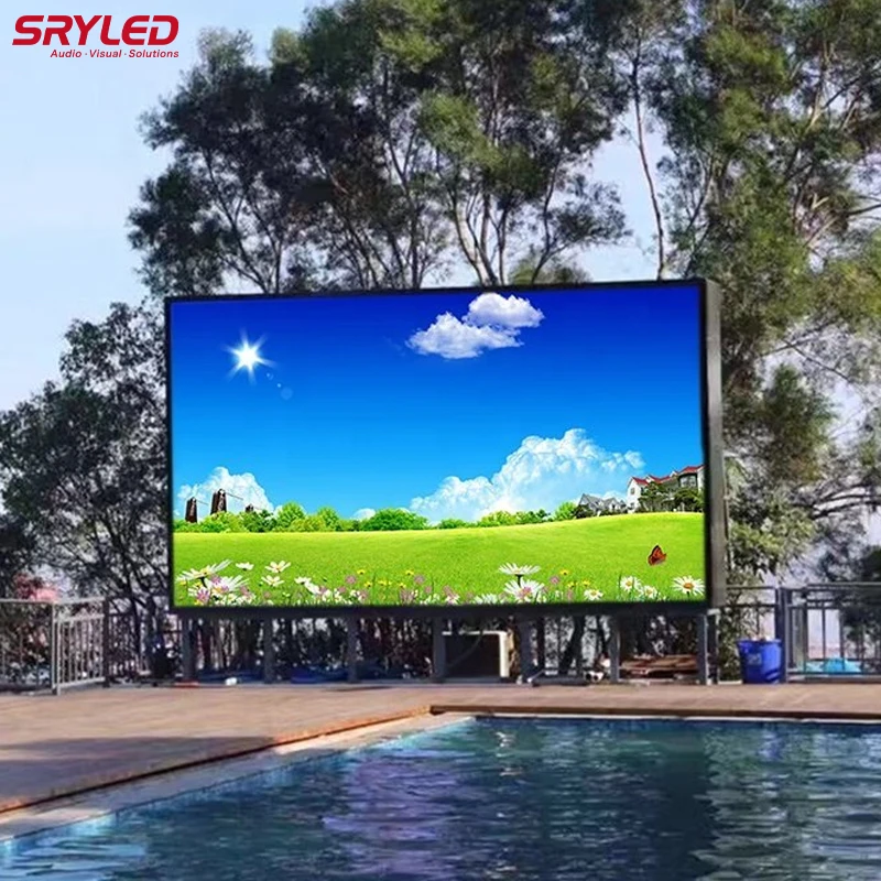 Big Advertising Display P5 Outdoor Fixed LED Video Wall front service LED Module