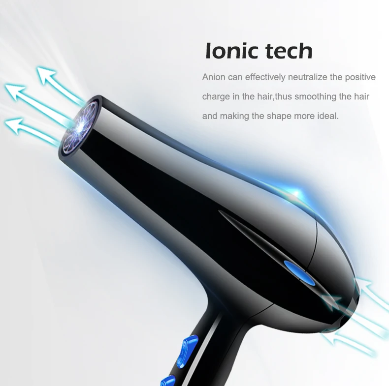Wholesale New Design Ionic Travel Multifunction Portable Professional Electric Motor Negative Ion Hair Dryer Set