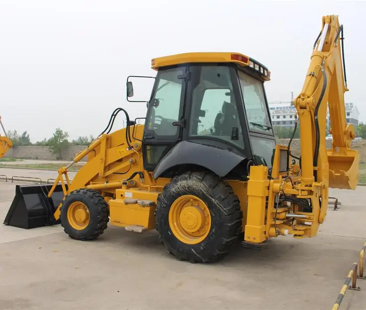 Compact earth Moving Machinery Hot sale 388 Backhoe loader Chinese 2.5 ton tractor end loader Top brand backhoe loader for digging