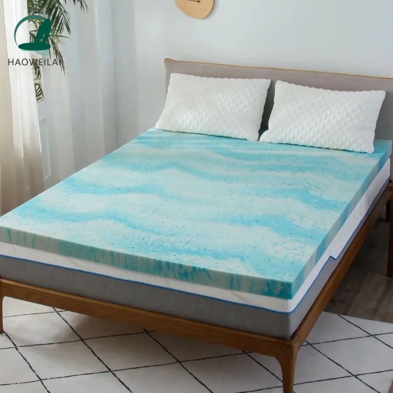 Factory wholesale price mattress 100% cool gel memory foam sheet high density polyurethane sponge 45-100D for sofa/cushion