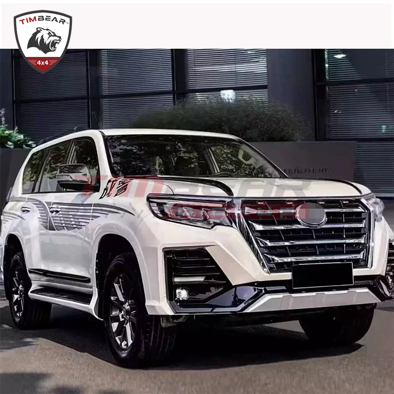 New Arrival Facelift Kit Abs Plastic Body Kit For Land Cruiser Prado 2018 Upgrade To 2022 Land Cruiser Prado 150