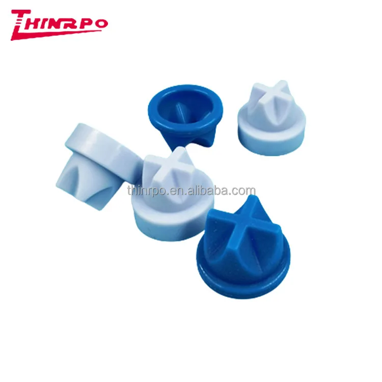 20 Shore A Clear LSR Silicone Rubber Air Check Valve silicone no return one way valve Liquid flow Cross Slit cut valve
