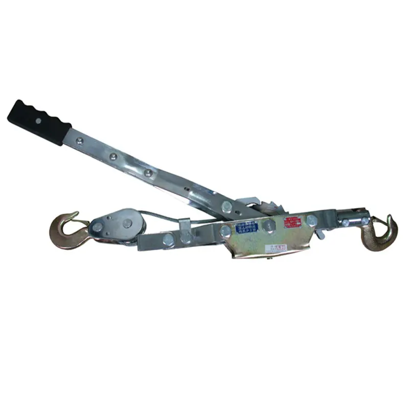 Wire Rope Electric Cable Manual Tightener Double Hook Hand Puller