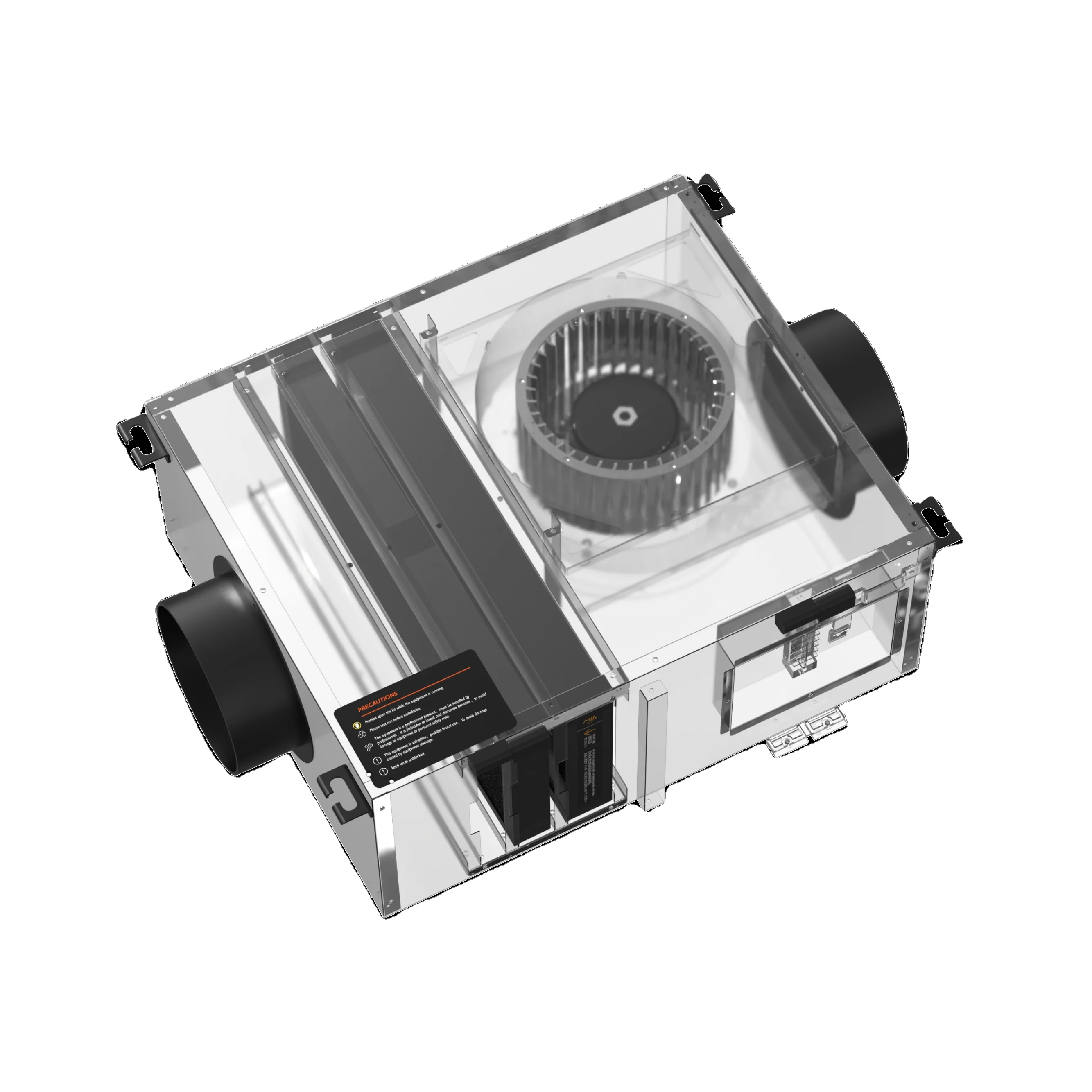 Заводской HVAC с одним потоком 1000 м3/ч