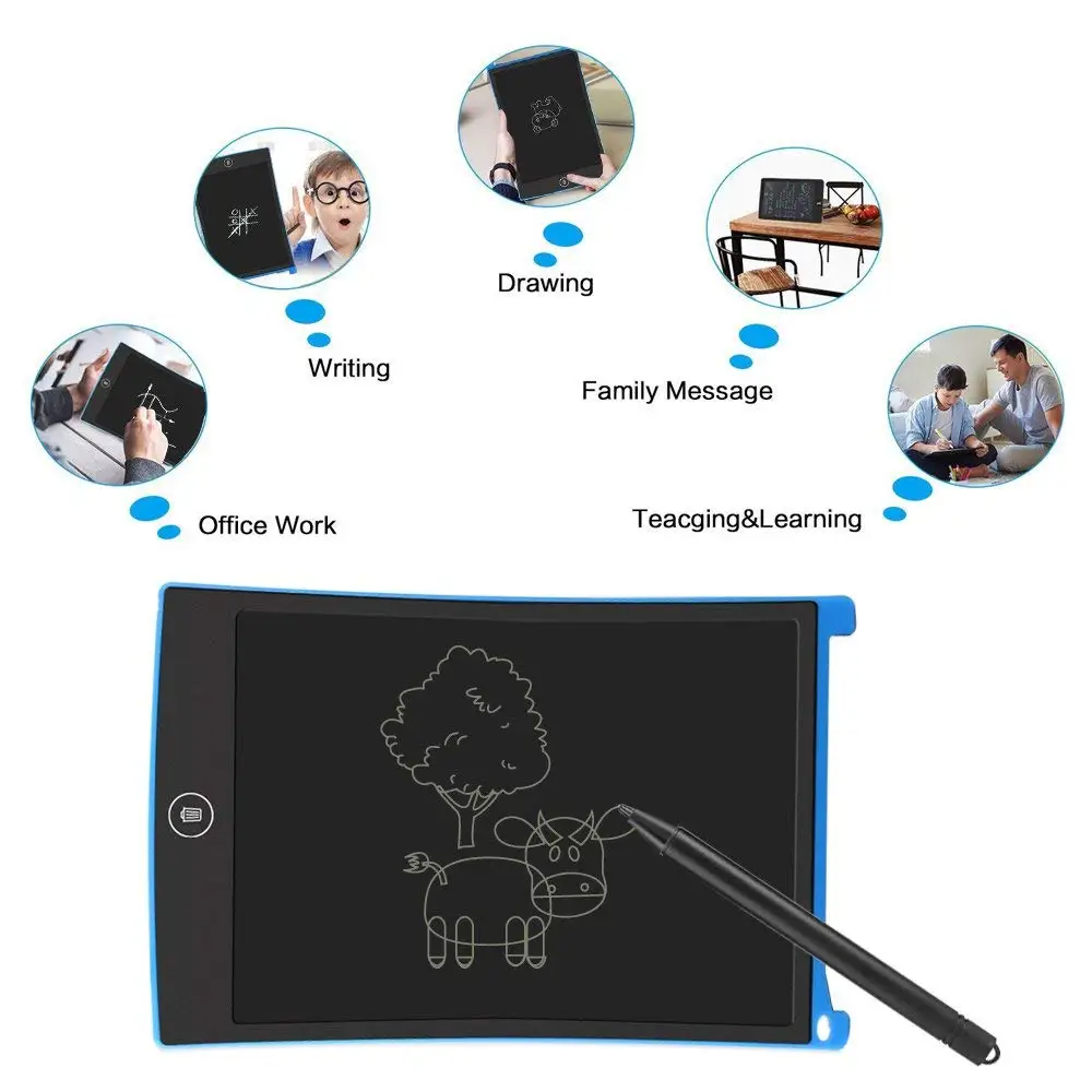 Promotion Gifts 8.5 Inch Electronic Kids Lcd Writing Pad Paperless Drawing Tablet Doodle Pad For Kids