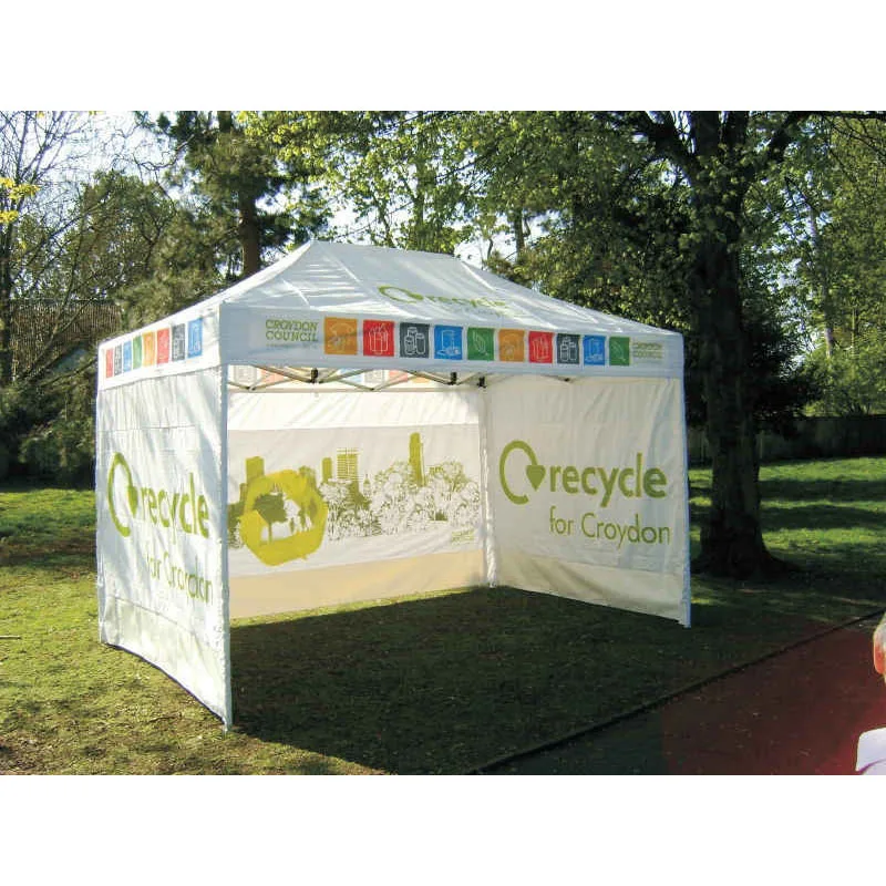 Factory Waterproof Tents 4x6m  Custom Printing Canopy 50mm Heavy Duty Aluminum Frame Outdoor Tents for events