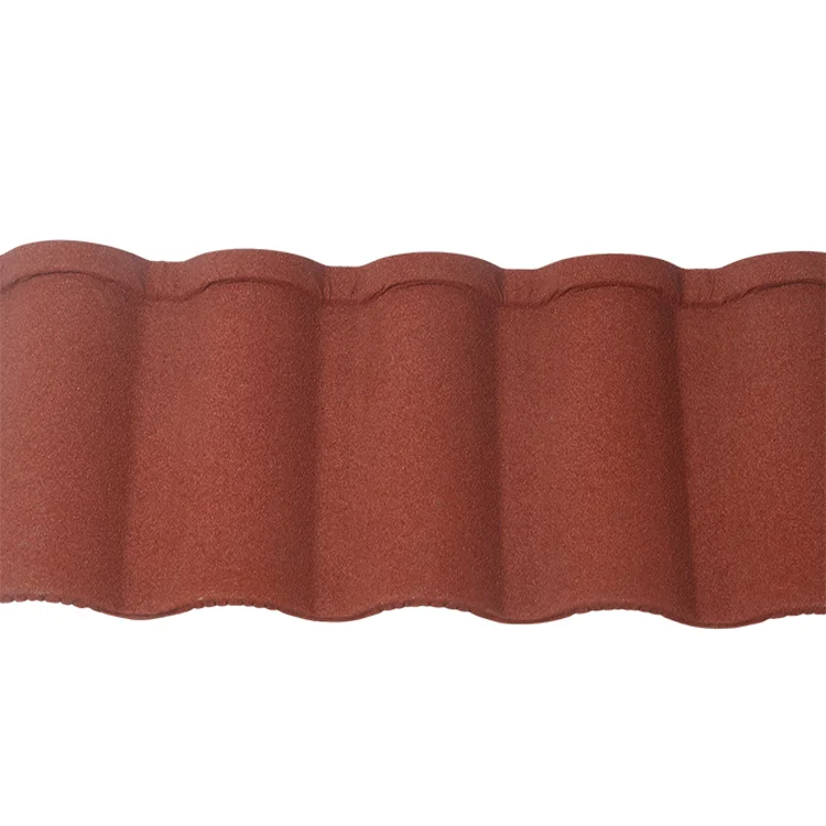  Hot sale in afirca terracotta stone coated metal roof tiles roofing sheet