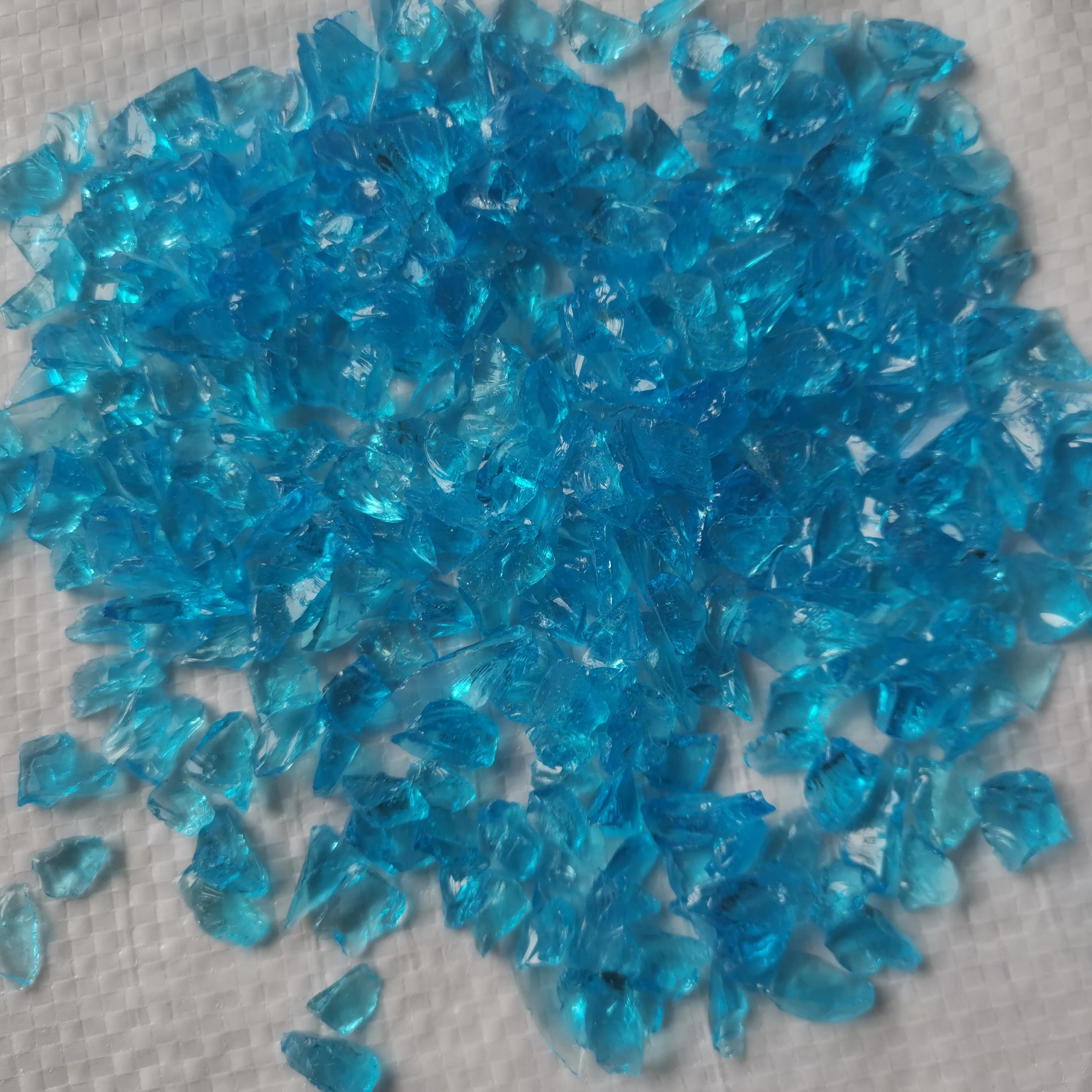 3-6mm Clear Crystal Crushed Glass for Terrazzo