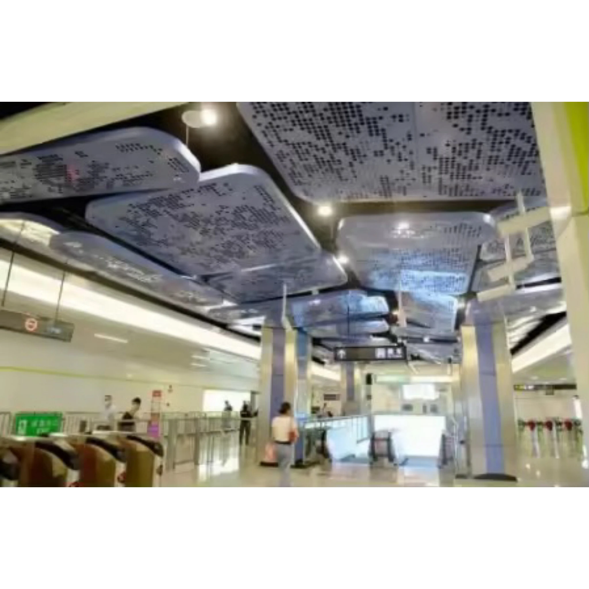 Exterior Building Facade Aluminum Curtain Walls Decorative Panels Carve Punching Aluminium Veneer