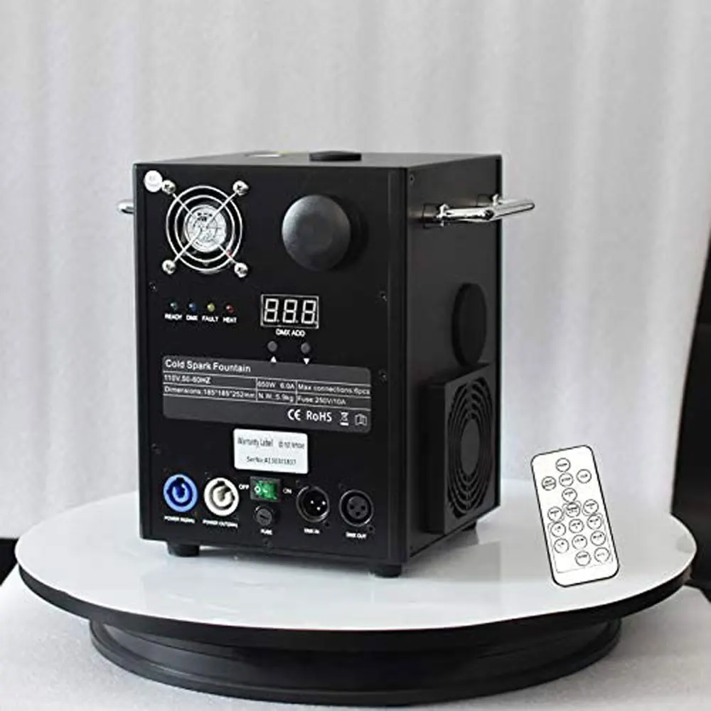 Cold spark Special Effect Stage Equipment for Wedding Party Club Show Machine DMX Remote Control