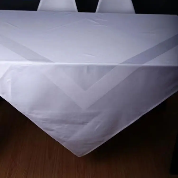 Soft cotton dinner events table fabric napkin 100% cotton white wedding table cloth  restaurant napkin
