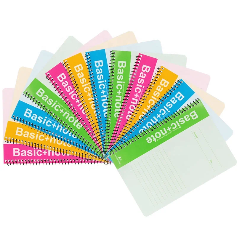 college ruled customizable wholesale 2021 a5 a4 5 subject spiral school supplies rough different kinds of notebook