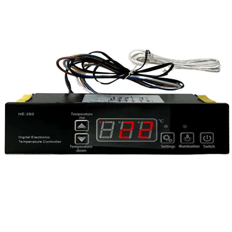 Longhey Digital Mini Thermostat On Condenser Of Cold Room Freezer Part Electronic Led Display Temperature Controller