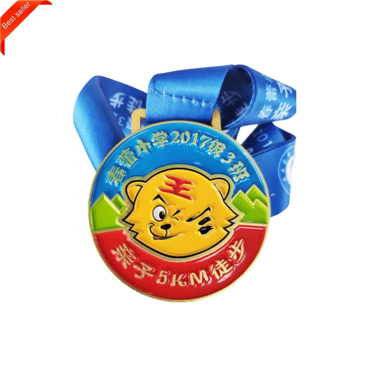 Customized Antique Silver 3D Zinc Alloy Rose Gold Metal 3D Cycling Buying Lanyard Sports Event Medal Ribbon